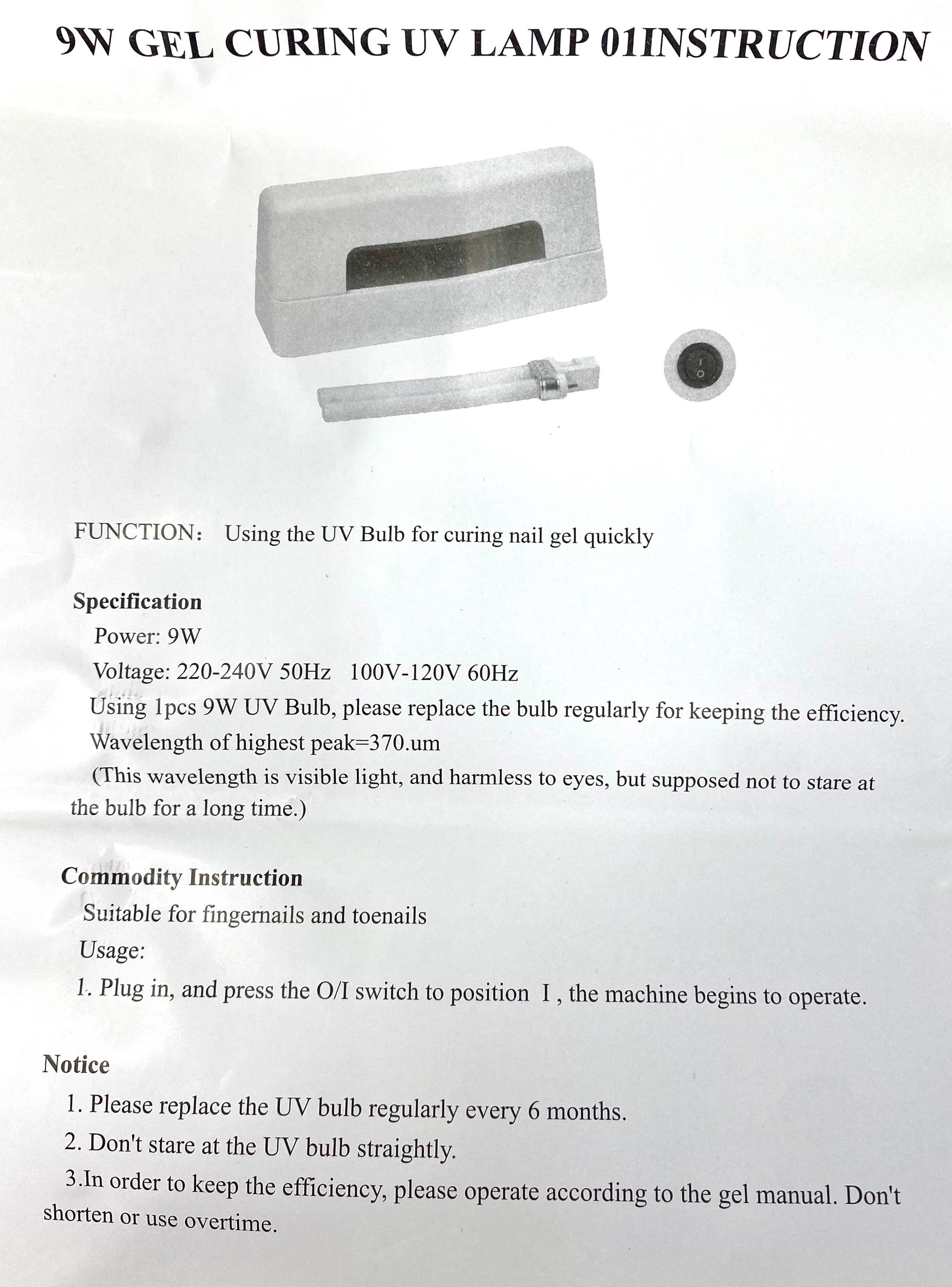 Salzmann Restwaren GmbH - Wholesale Nailcare Set - Beginner manicure nail care kits with UV lamp13