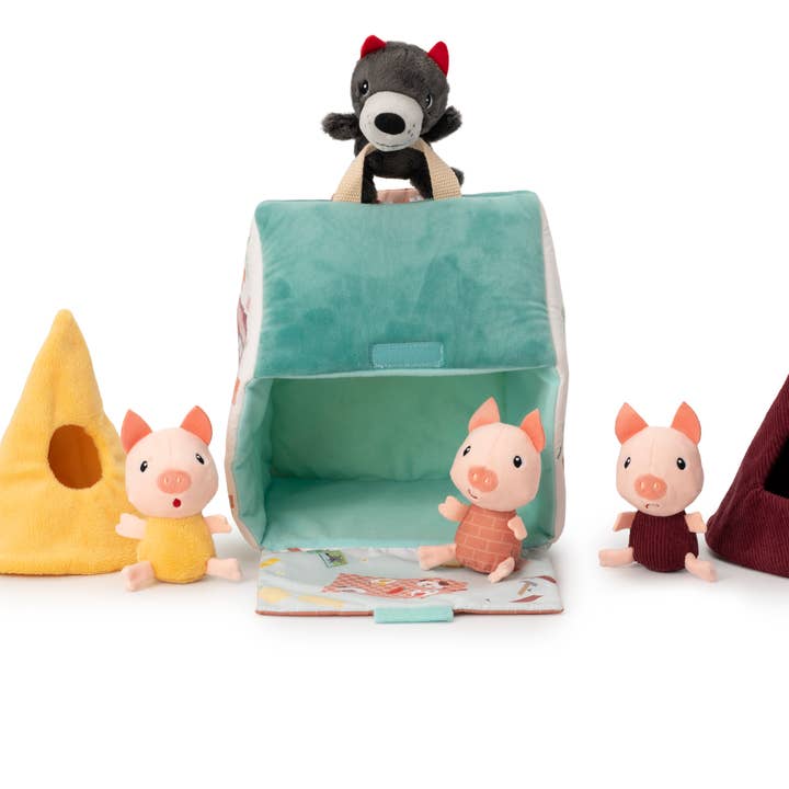 Houses Of The Wolf And The 3 Little Pigs for wholesale by Juratoys