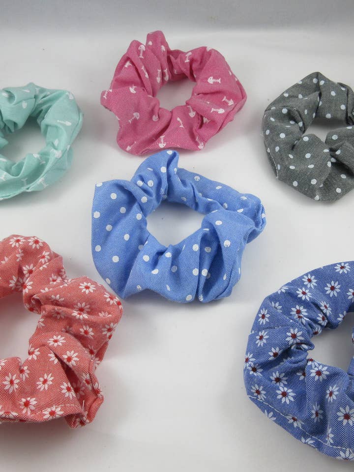 Beach Life Scrunchie for wholesale by Magic Touch Corp