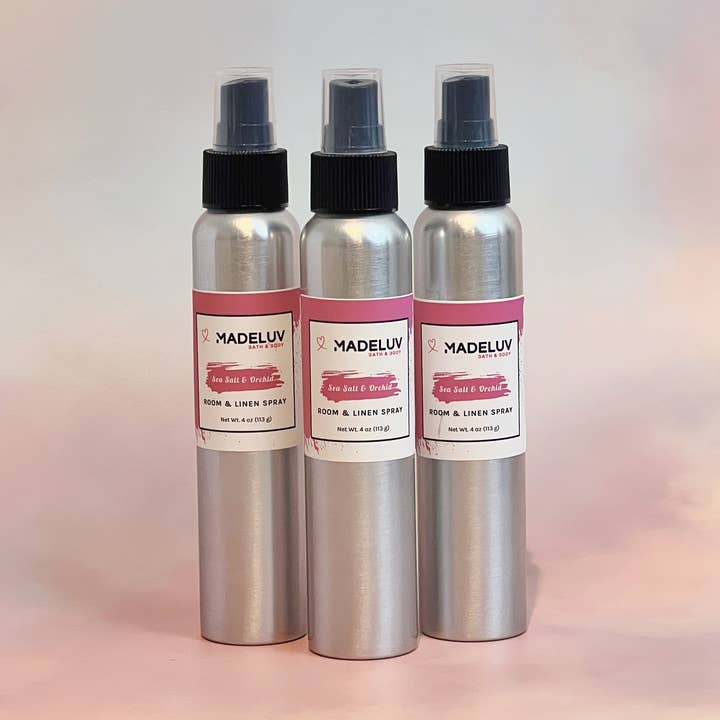 Sea Salt & Orchid Room & Linen Spray for wholesale by Madeluv