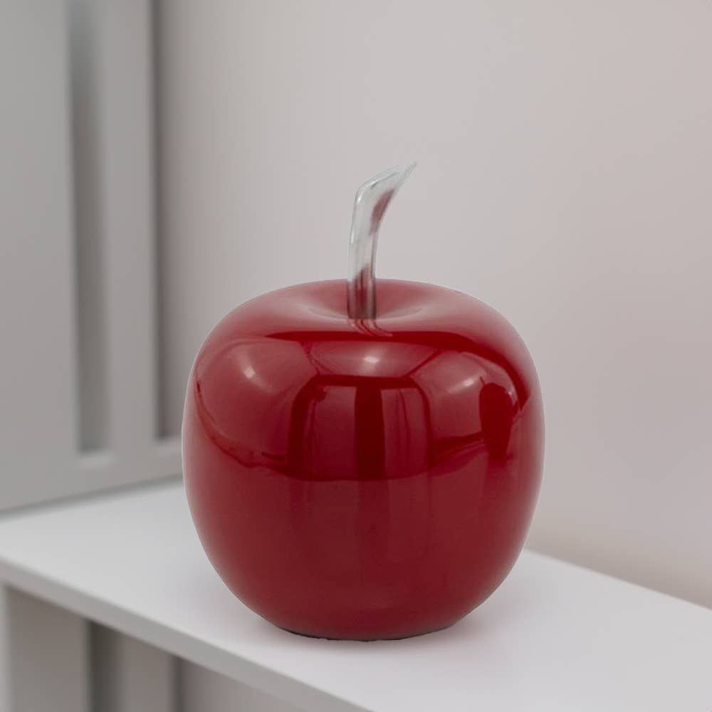 Modern Day Accents - Venta al por mayor Artículo decorativo de mesa - Manzana roja Manzano Rojo SM4