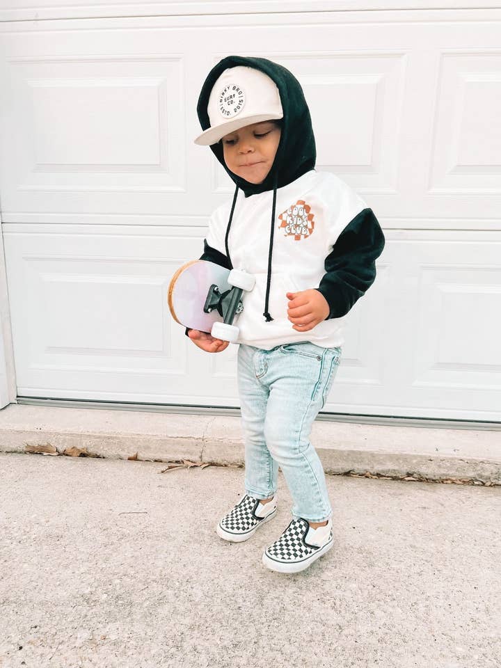 Felpa con cappuccio C😎😎L Kids Club per la vendita all'ingrosso da parte di Huds + Hanes