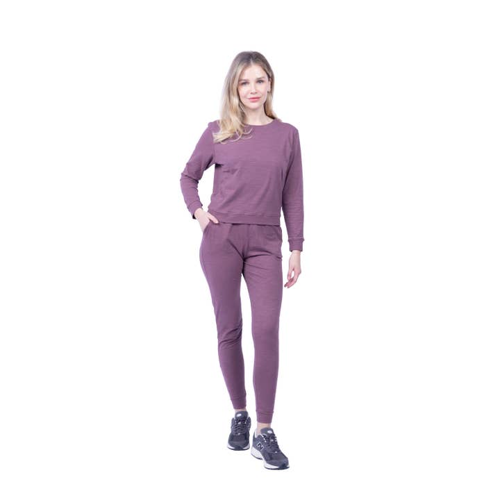 Lezat - Wholesale Athletic Sweatpants/Joggers - Women's - Tegan Organic Cotton Jogger Pant5