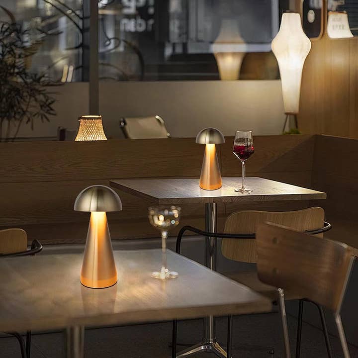 LAX Gadgets - Wholesale Desk Light - Kids - Charming Mushroom LED Lamp/ Night Light -Retail Pack6