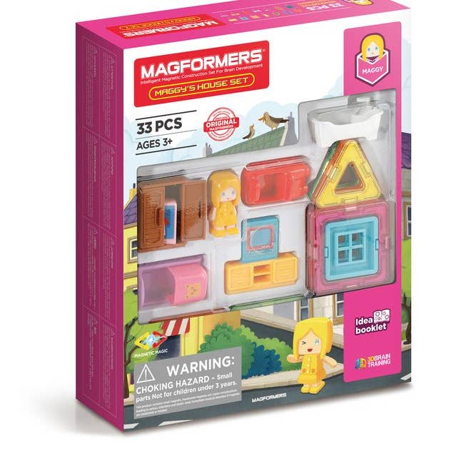 Magformers Maggy's House 33 Piece Playset for wholesale by Magformers