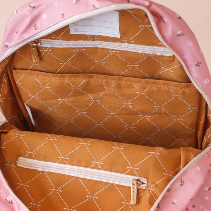 Fox & Fallow - Wholesale Backpack – Child - Dusty Roses Backpack5