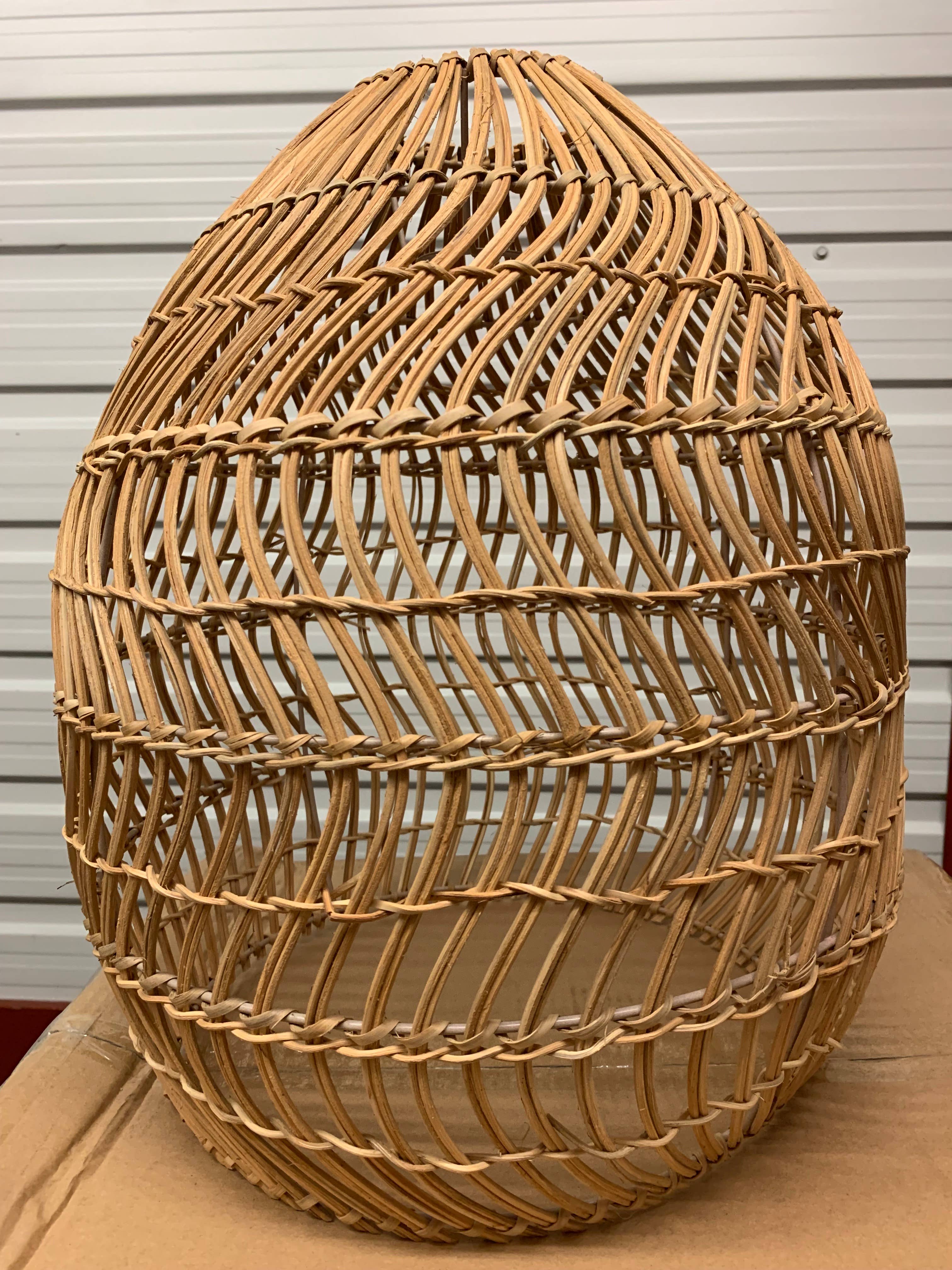 Coucou Bamboo – Abajur por atacado – Abajur artesanal de rattan Coucou Bamboo1