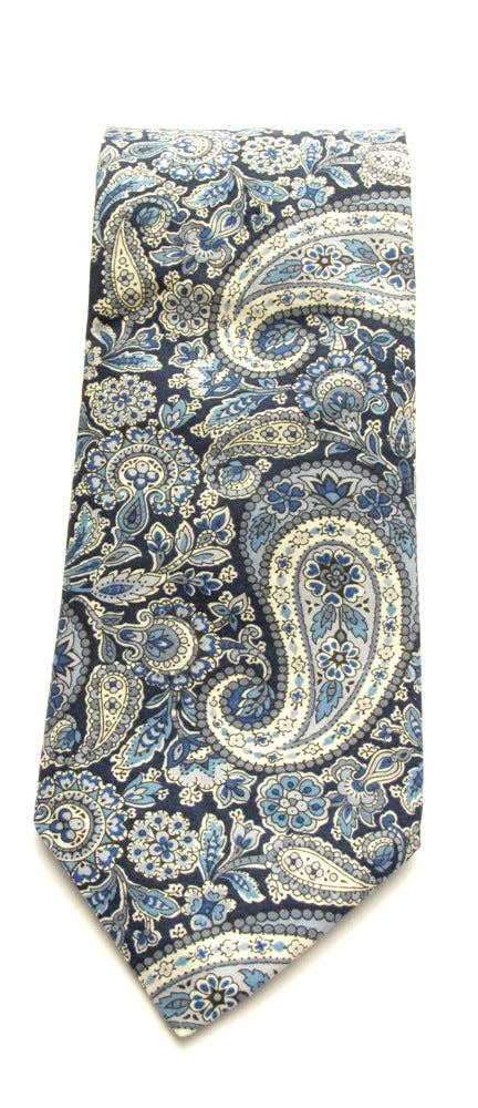 Cecil Jones - Wholesale Necktie - Men's - Lee Manor Cotton Tie Made with Liberty Fabric2
