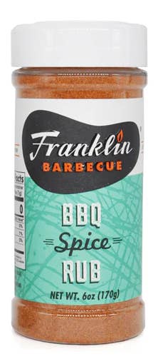 Franklin Barbecue - Wholesale Rub - Franklin All Purpose Spice Rub - 6 oz Bottle