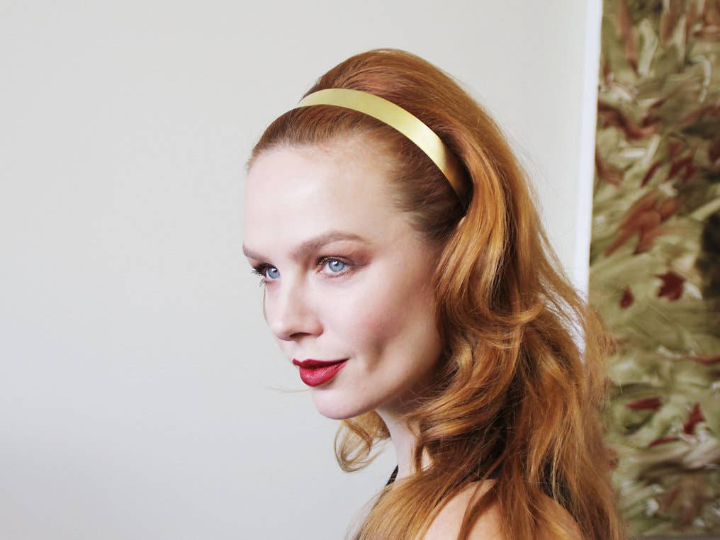 Ficcare - Wholesale Fashion Headband - Women's - Uptown Wide Metal Headband3