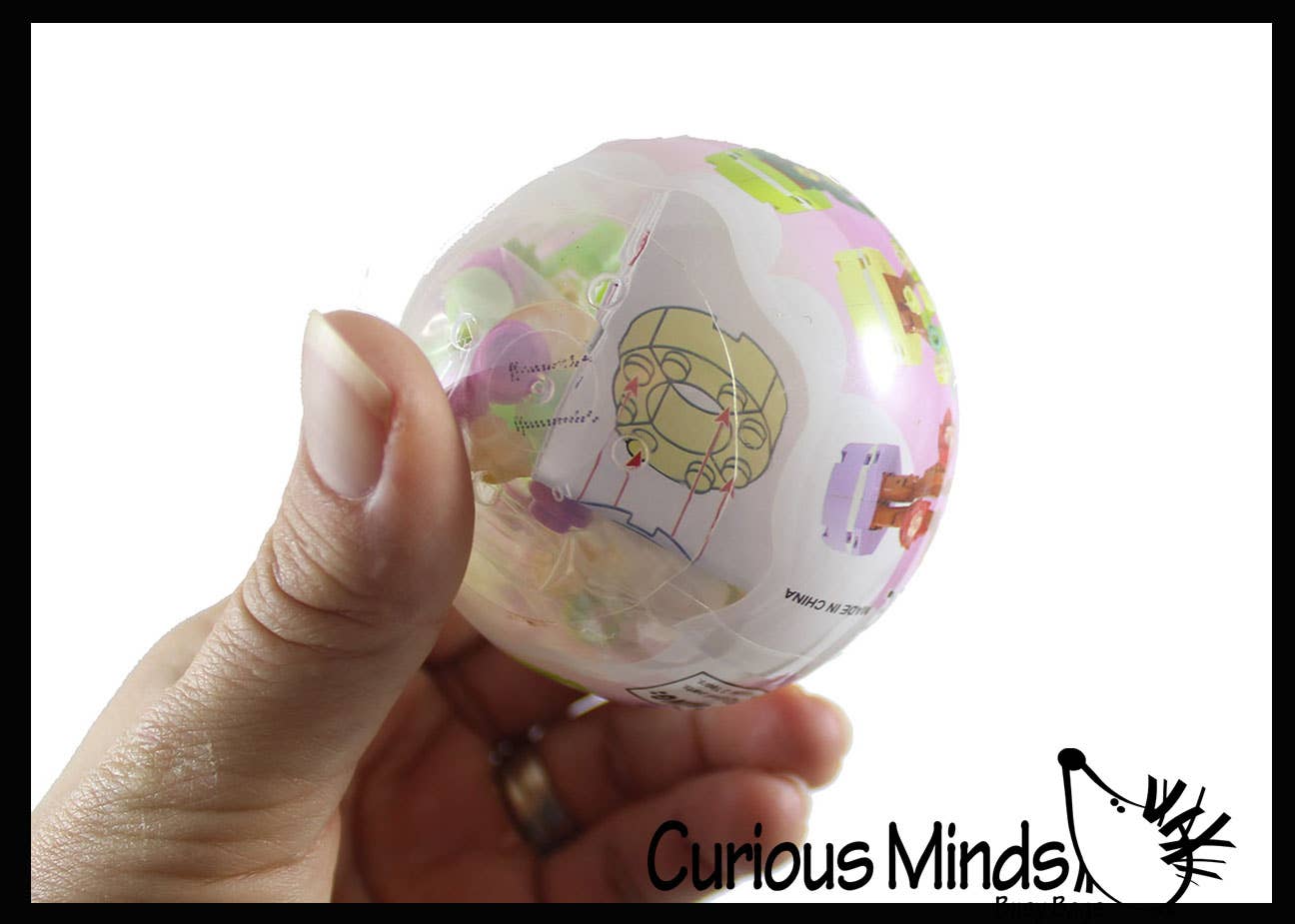 Curious Minds Toys – Großhandel Baukasten – Kinder – 1 Mini-Pflanze Sukkulente Blumen-Baustein-Set Spielzeug -2