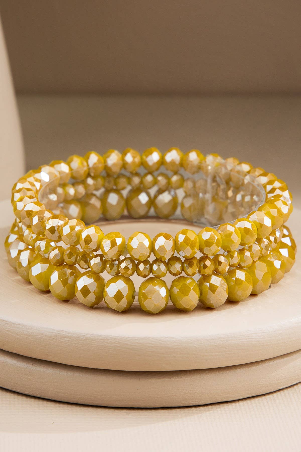 Urbanista – Pulseira de missangas por atacado – Conjunto de Pulseiras de Contas de Vidro de 3 Fios18