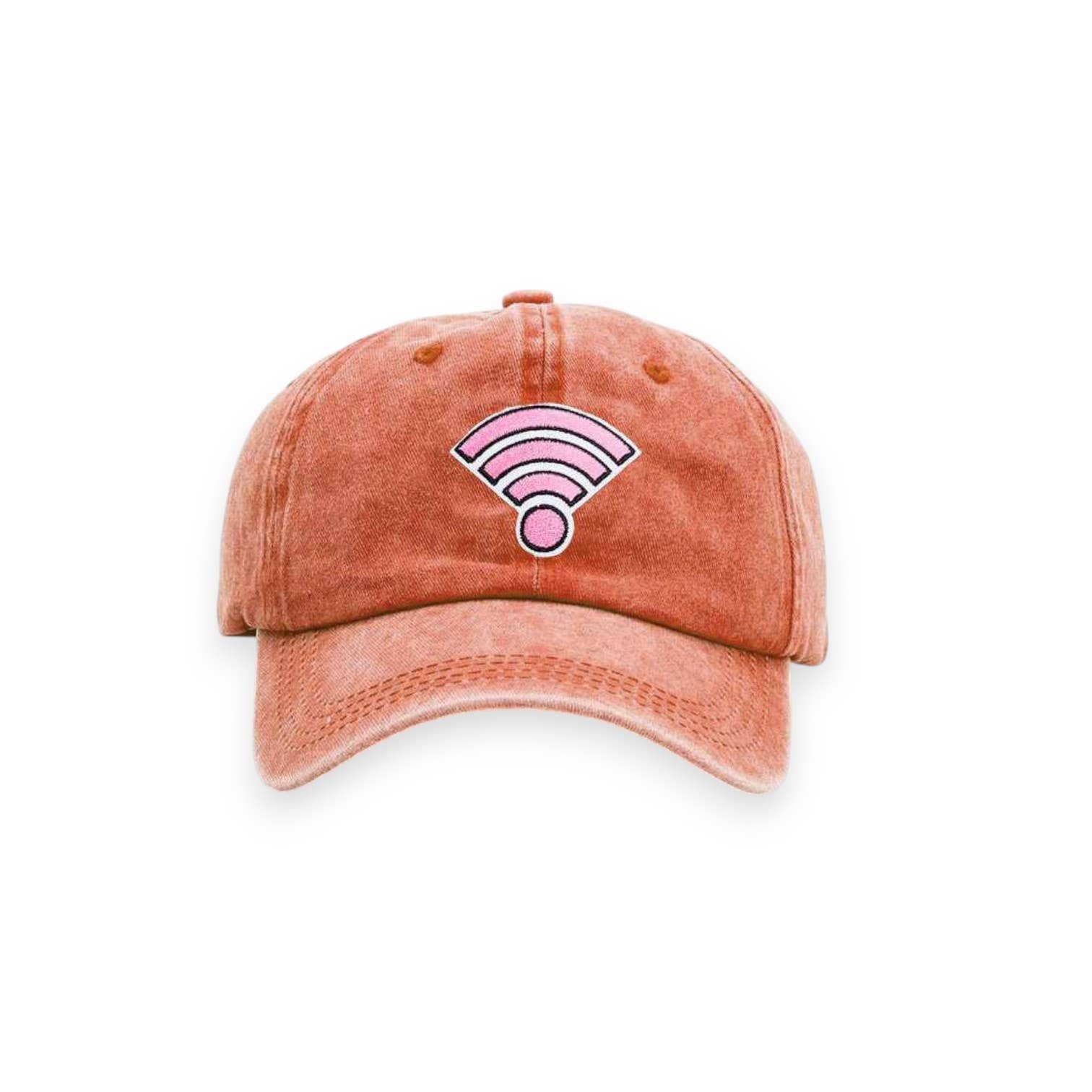 LA Jewelry Plaza - Wholesale Baseball Cap - Women's - Wifi Iconic Patch Vintage Cotton Cap9