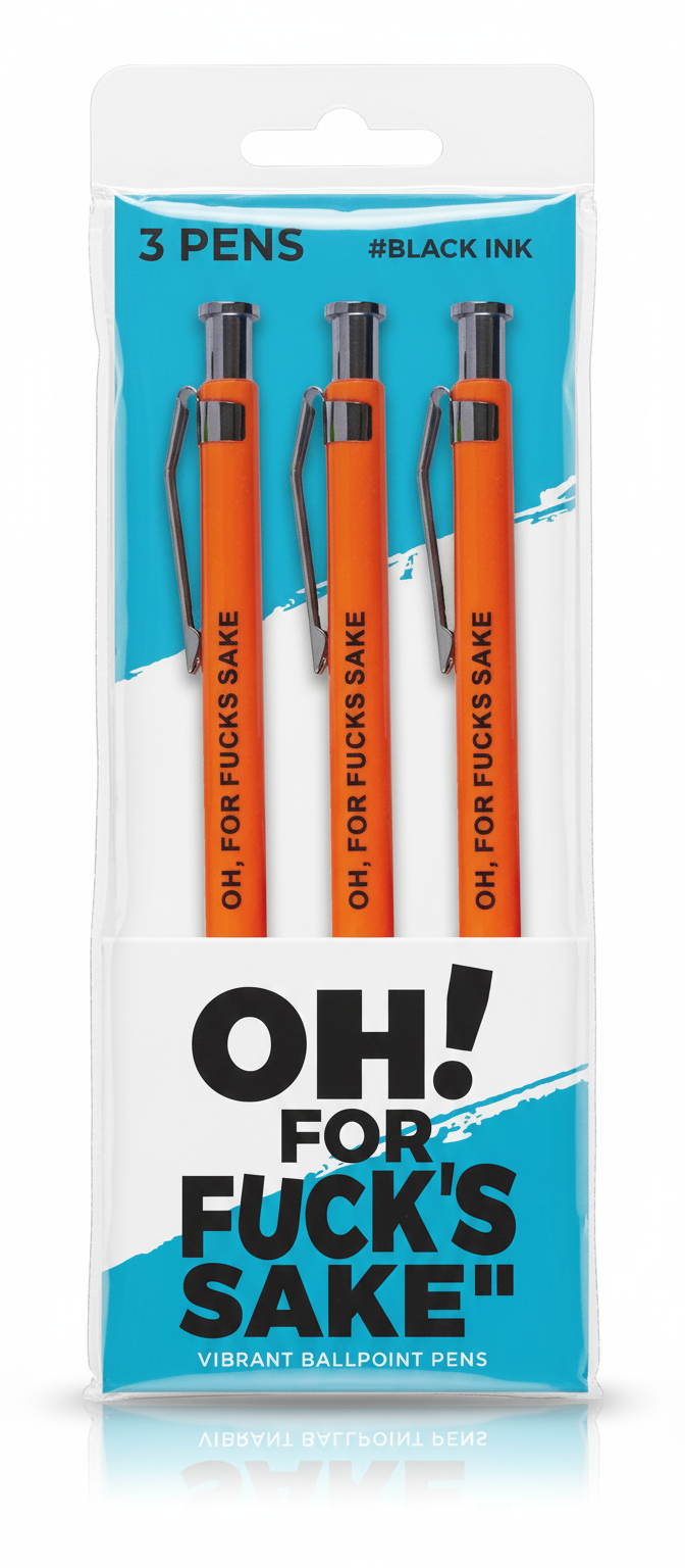 MilkToast Brands - Wholesale Pen - "Oh For Fucks Sake" Pens2
