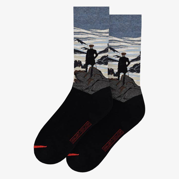 ART SOX - MuseARTa GmbH - Wholesale Socks - Unisex - Caspar David Friedrich - The Wanderer above the Sea of Fog