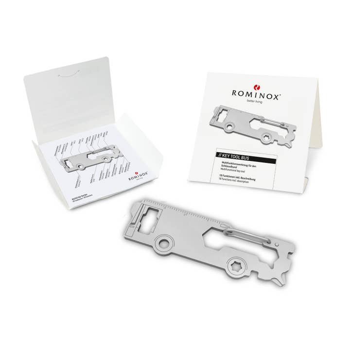 ROMINOX® Key Tool // Bus – 18 funzioni per la vendita all'ingrosso da parte di ROMINOX GmbH