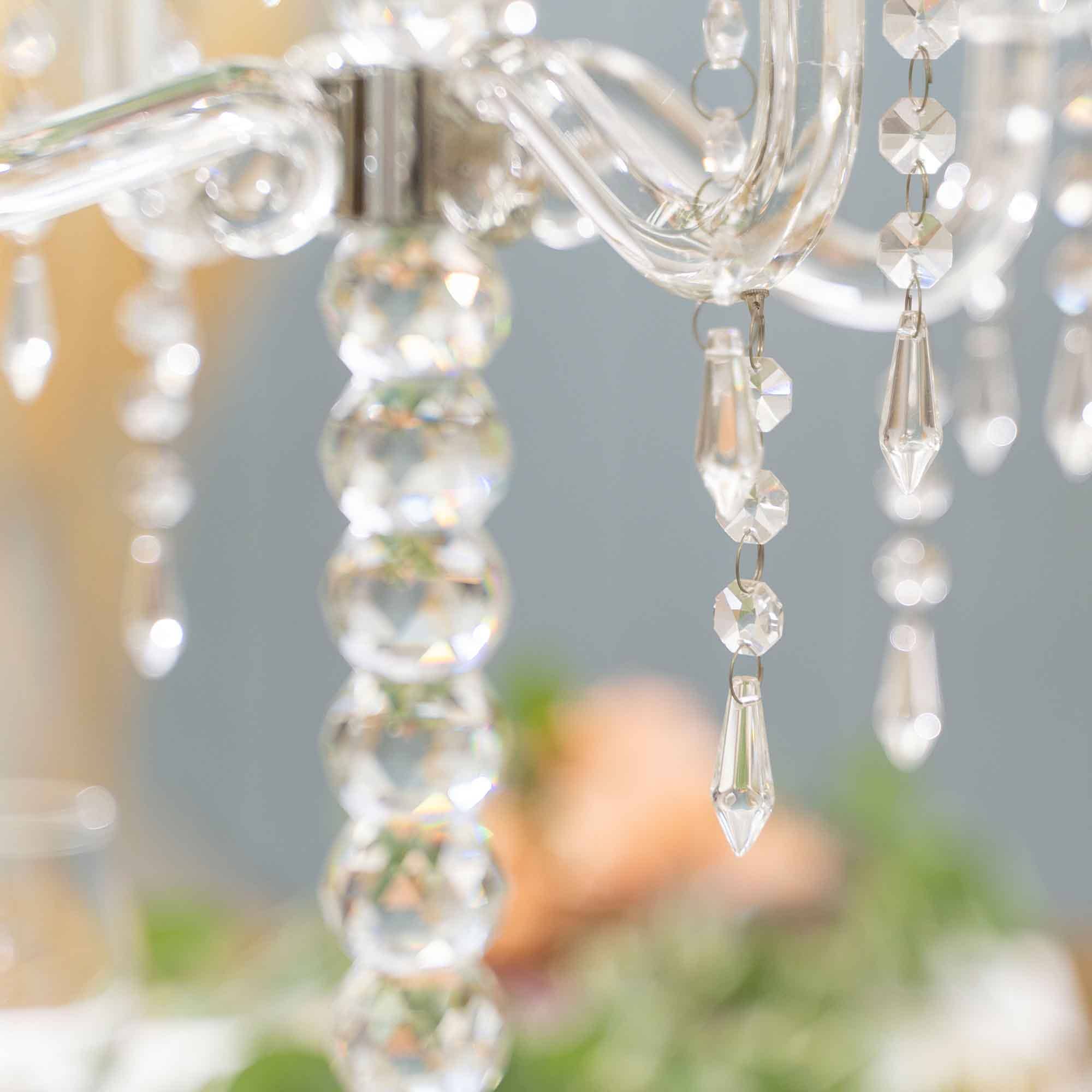Portofino International Trading, USA - Wholesale Candle Holder - Crystal Four Arm Candelabra4