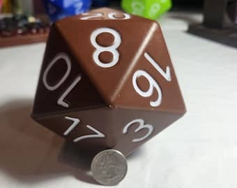 Cultivation Games - Wholesale Dice - Big Foam Dice 4 inch D20's (11 colors) by Zucati7