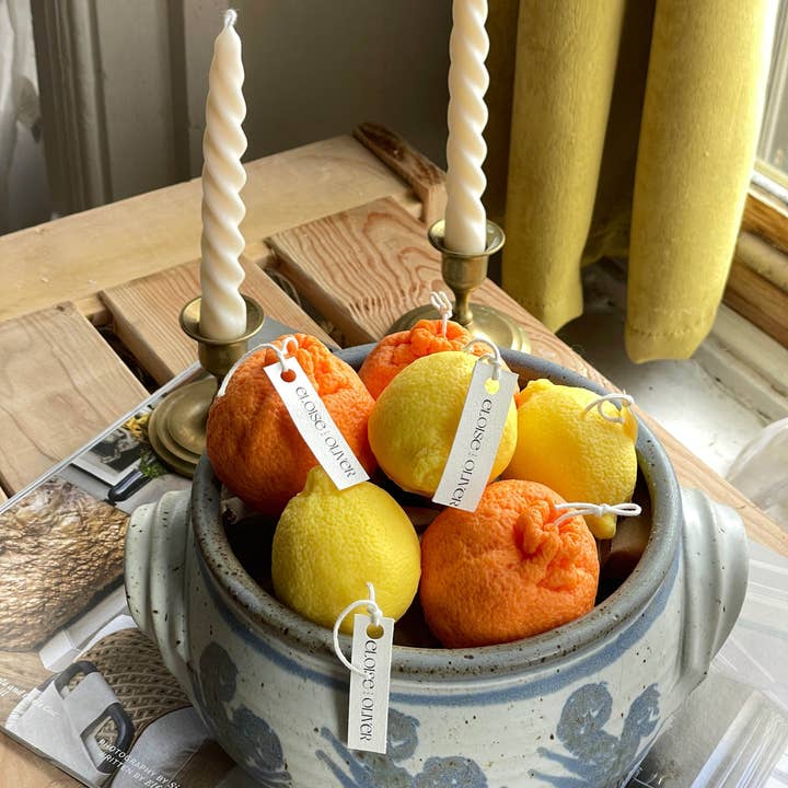 Eloise and Oliver - Vente Bougies originales - Orange2