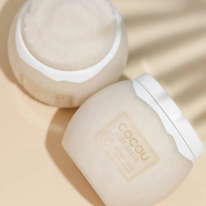 COCOU - Wholesale Body Scrub/Exfoliant - Coconut Cream Body Scrub 14oz5