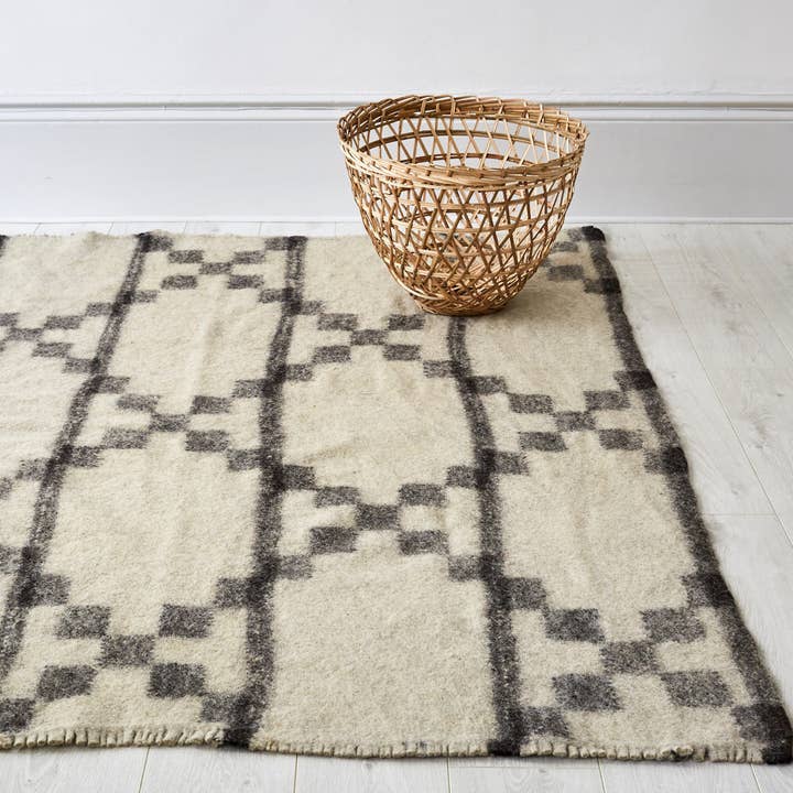 Makalu Radhi Boiled Wool Rug for wholesale by Stitch by Stitch