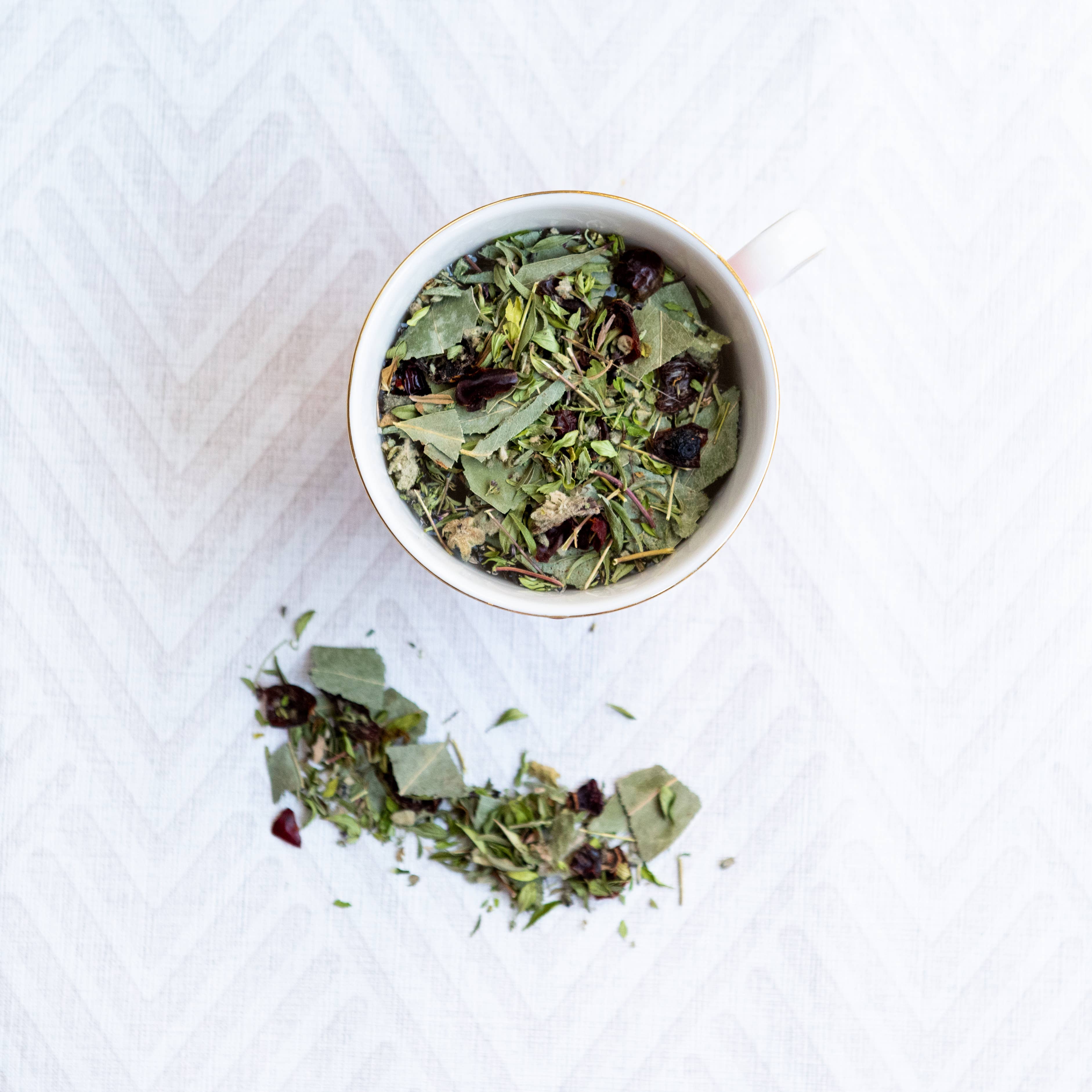 Happy Plantes - Wholesale Health/Detox Tea - Winter Infusion Immunity Tonus thyme eucalyptus, bulk2