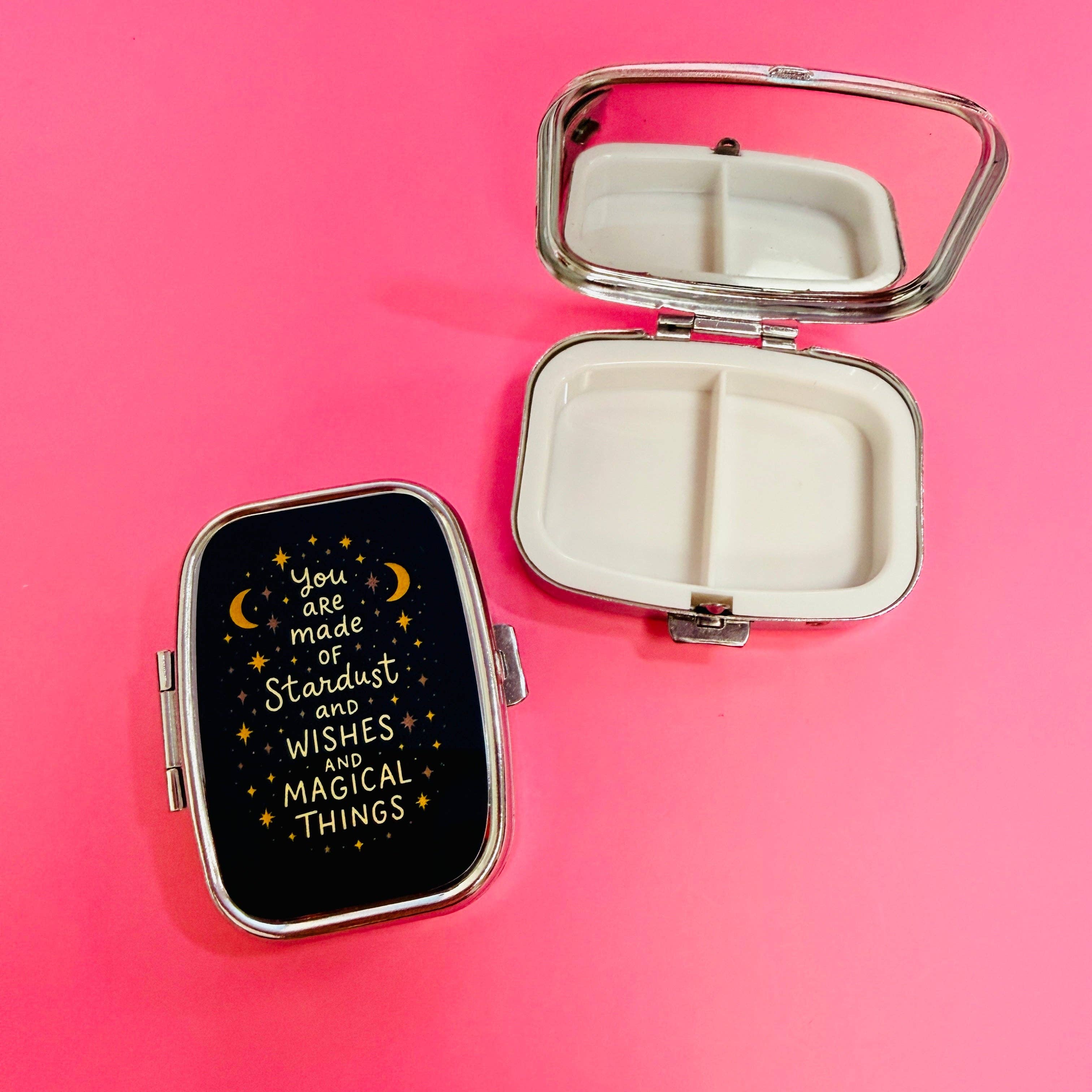 Sonny Rising - Wholesale Pill Organizer - Purse Pill Box, You Are Made Of Stardust0