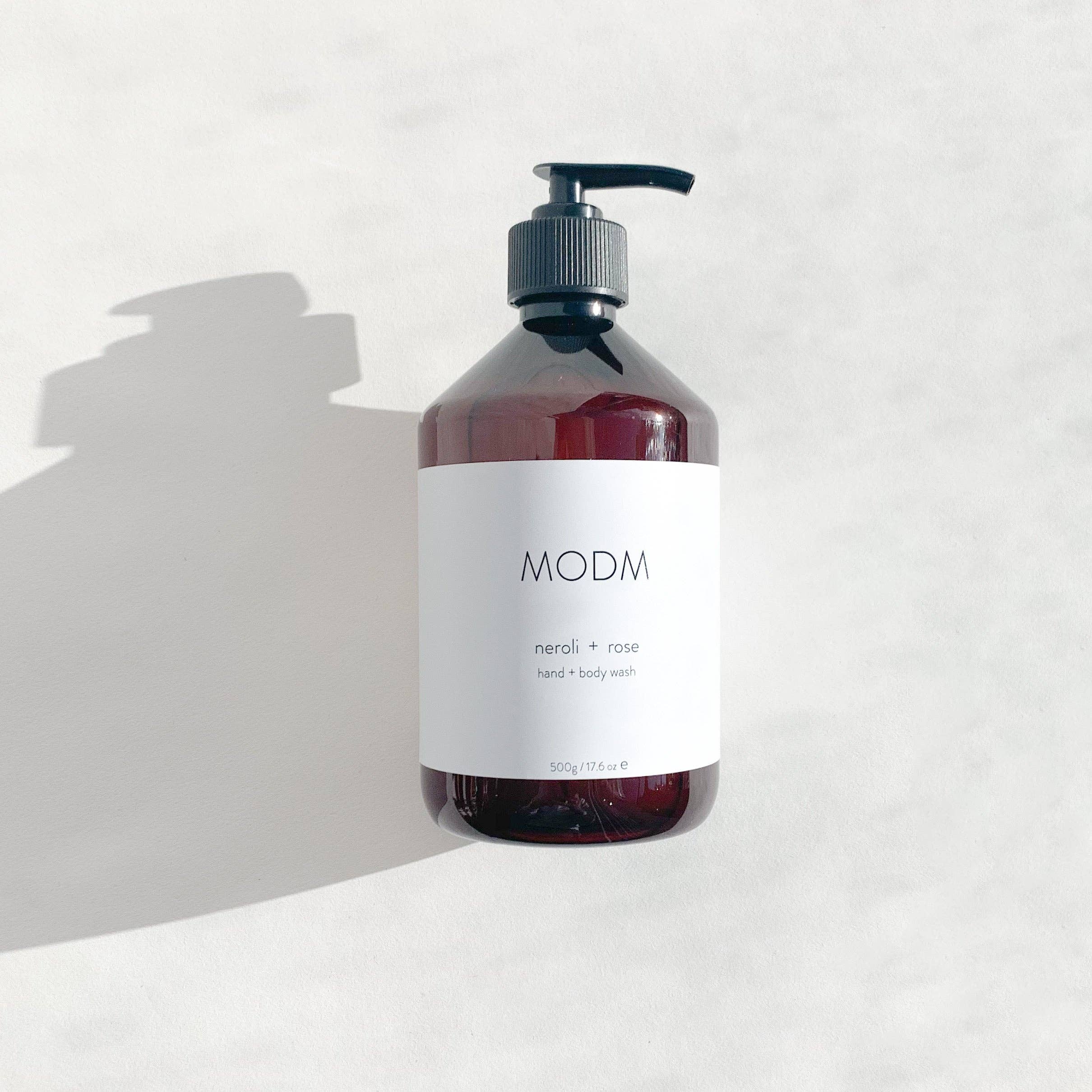 MODM – wholesale Body wash/shower gel – MODM Hand + Body Wash - Neroli + Rose1