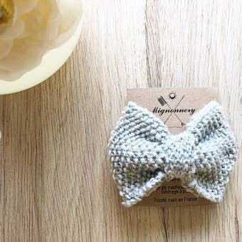Mignonnery - Vendita all'ingrosso Kit per lavoretti fai da te - Fermaglio/Papillon Jules - Kit maglia per principianti21
