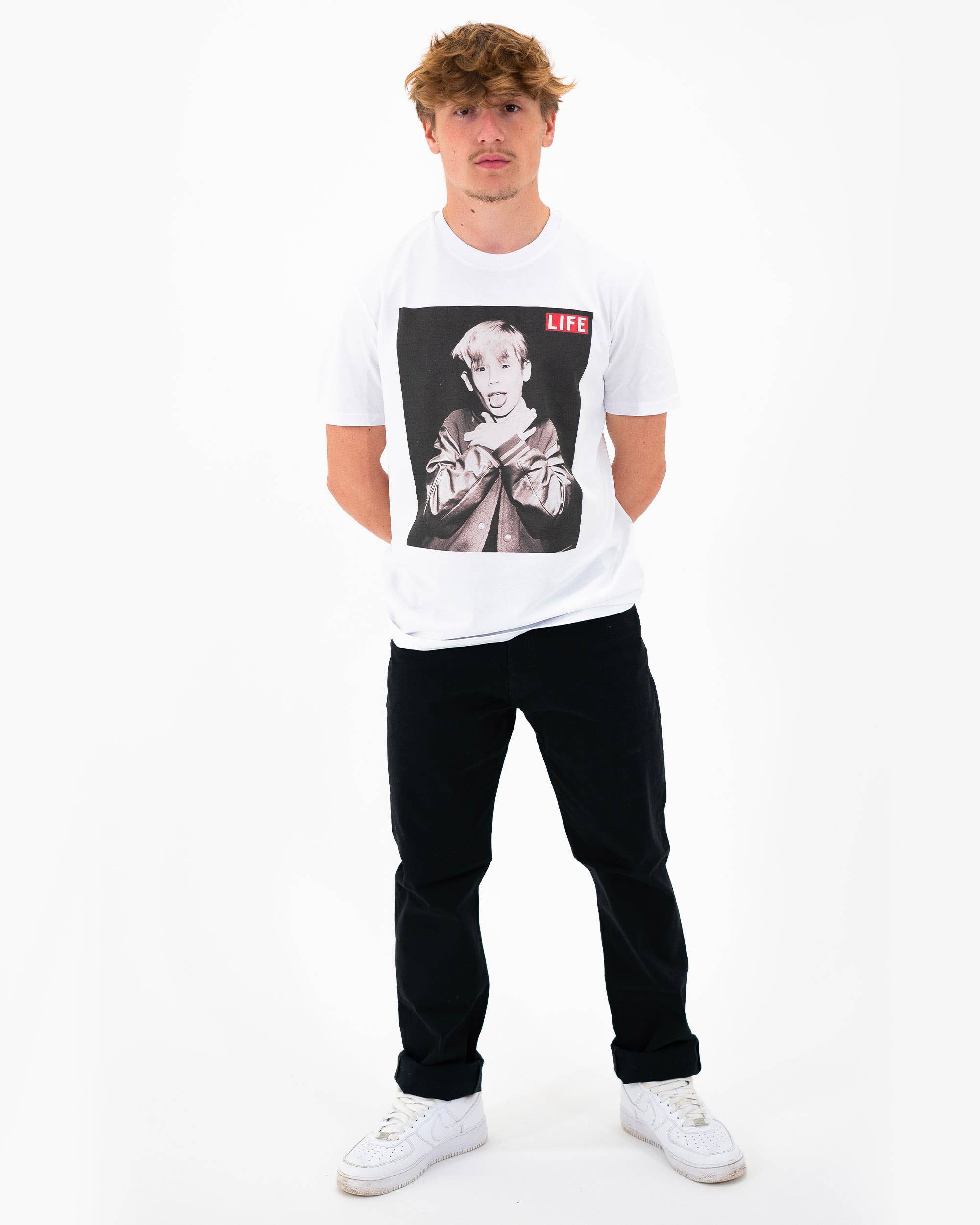 Grafitee - Wholesale Screen Printed T-Shirt - Unisex - Culkin Life T-shirt - Movie Tshirt1