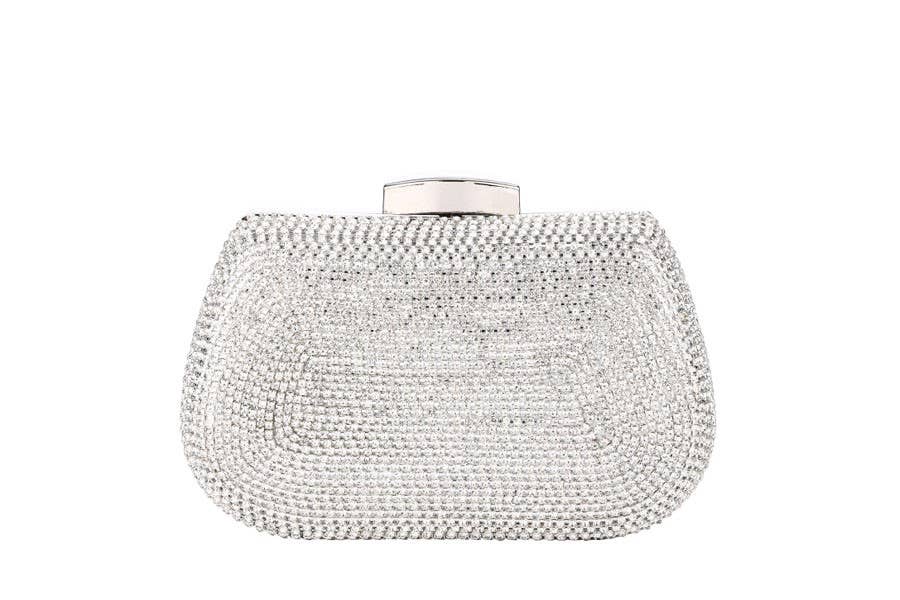 Nima Accessories Inc - Wholesale Clutch Bag - Women's -  Rhinestone Crystal Clutch - Shimmering Rhinestones2