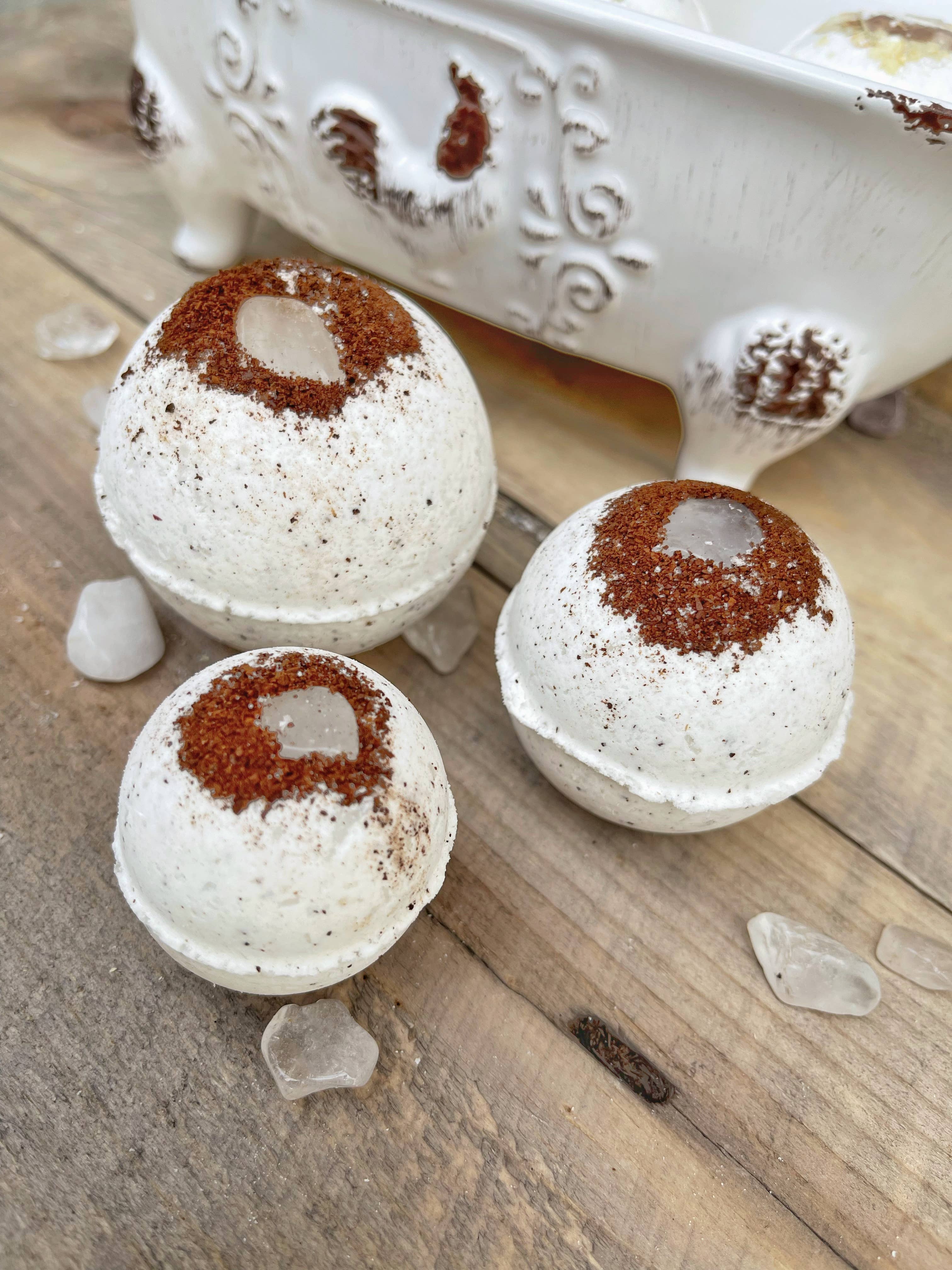 Rage Gems & Jewelry - Wholesale Bath Bomb/Fizz - Crystal Quartz & Coffee Bath Bombs4