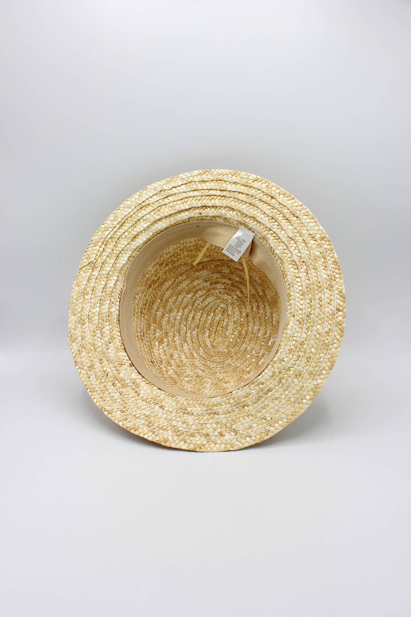 Hologramme Paris - Wholesale Straw Hat - Unisex - 14063 Straw Boater - Natural3