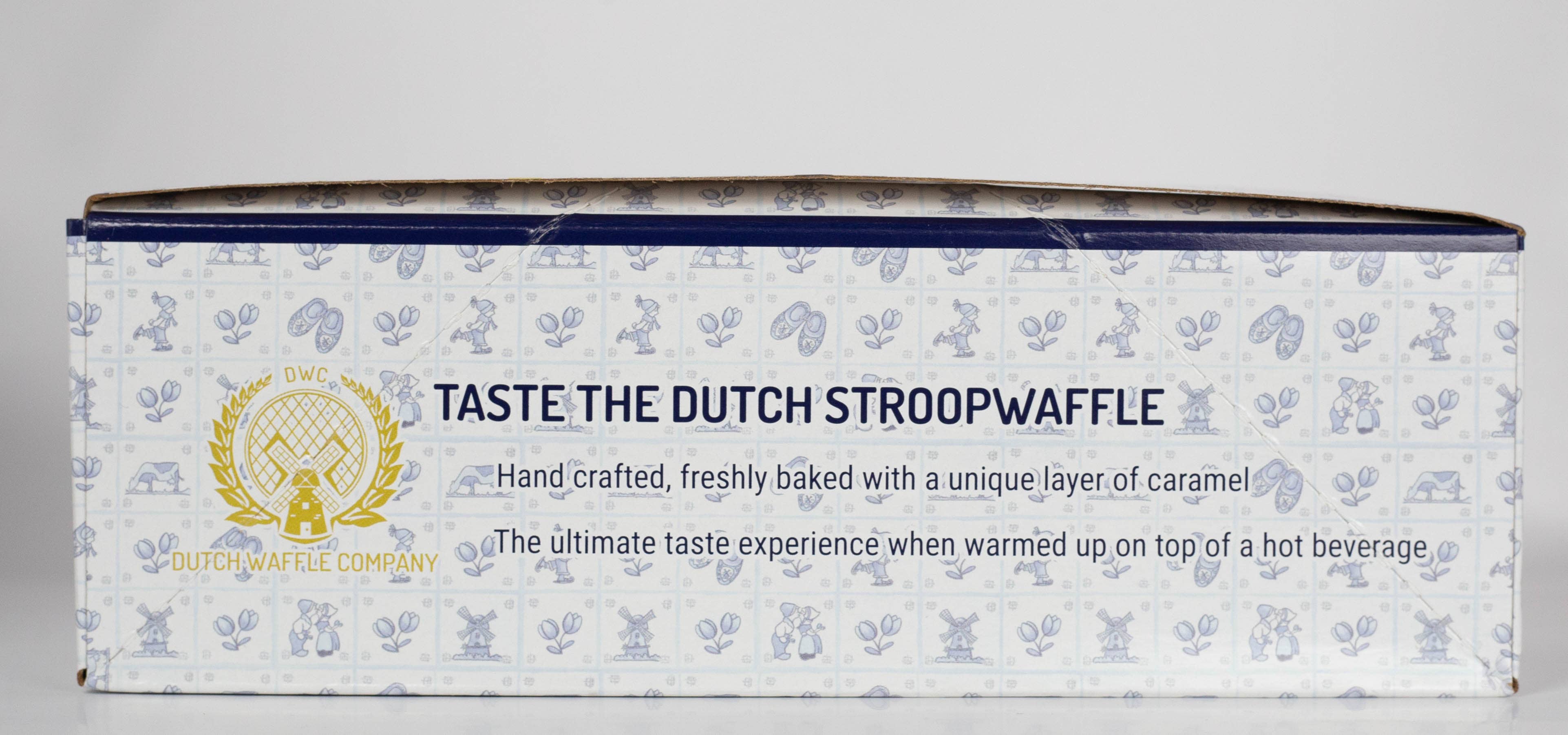 Dutch Waffle Company Stroopwafel Cookie - Wholesale Cookie - 1-Pack Stroopwafel in Dutch Display, cookie - snack (32ct)10