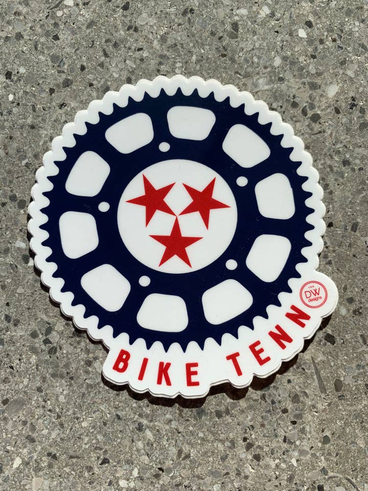 The Bike Tenn Sticker for wholesale by The DW Designs