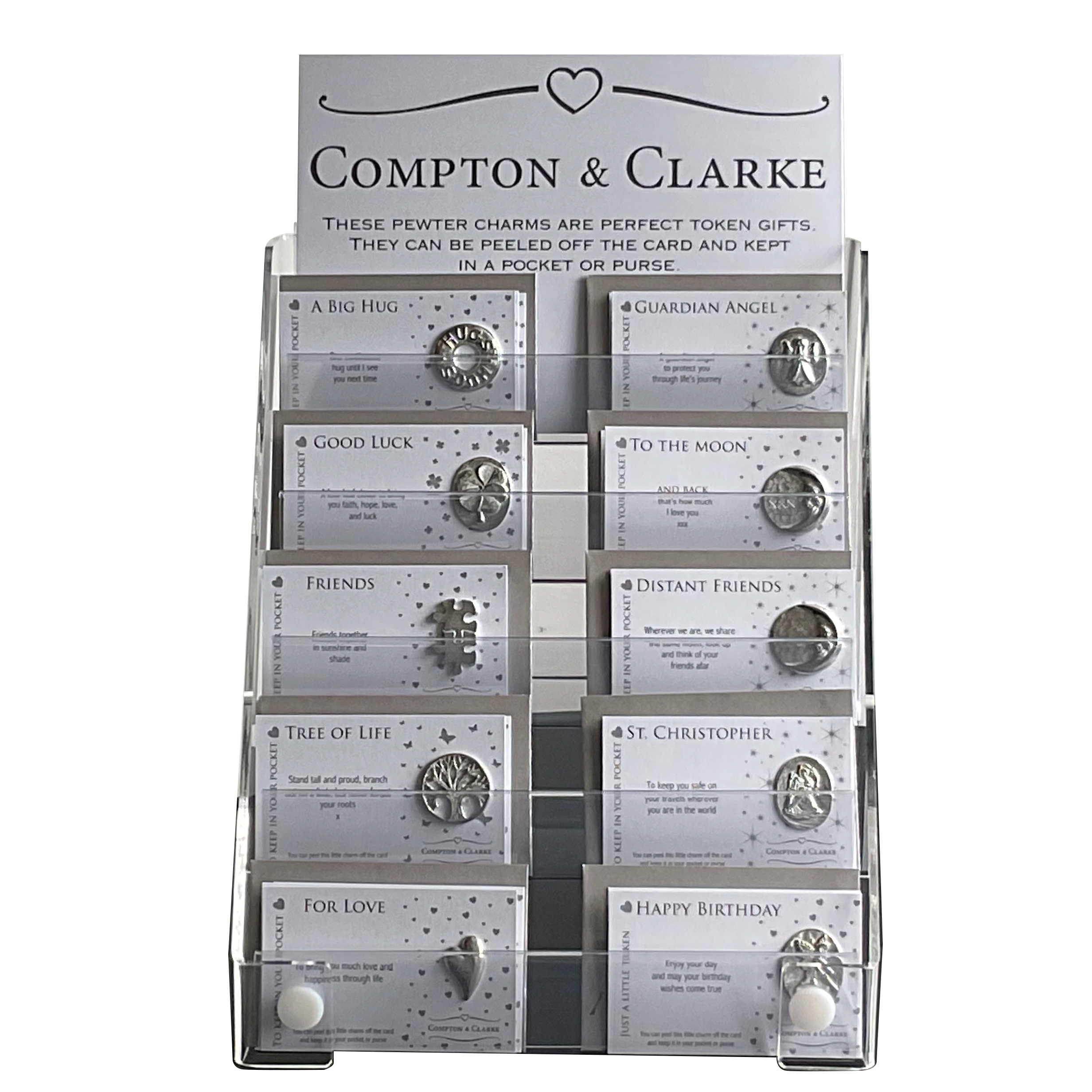 Compton & Clarke - Wholesale Retailer Display - Jewelry - Ten Slot Merchandiser 0