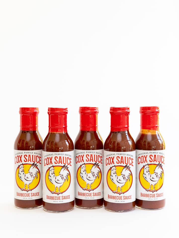Cox Sauce BBQ Sauce for wholesale by Cox Sauce BBQ Sauce