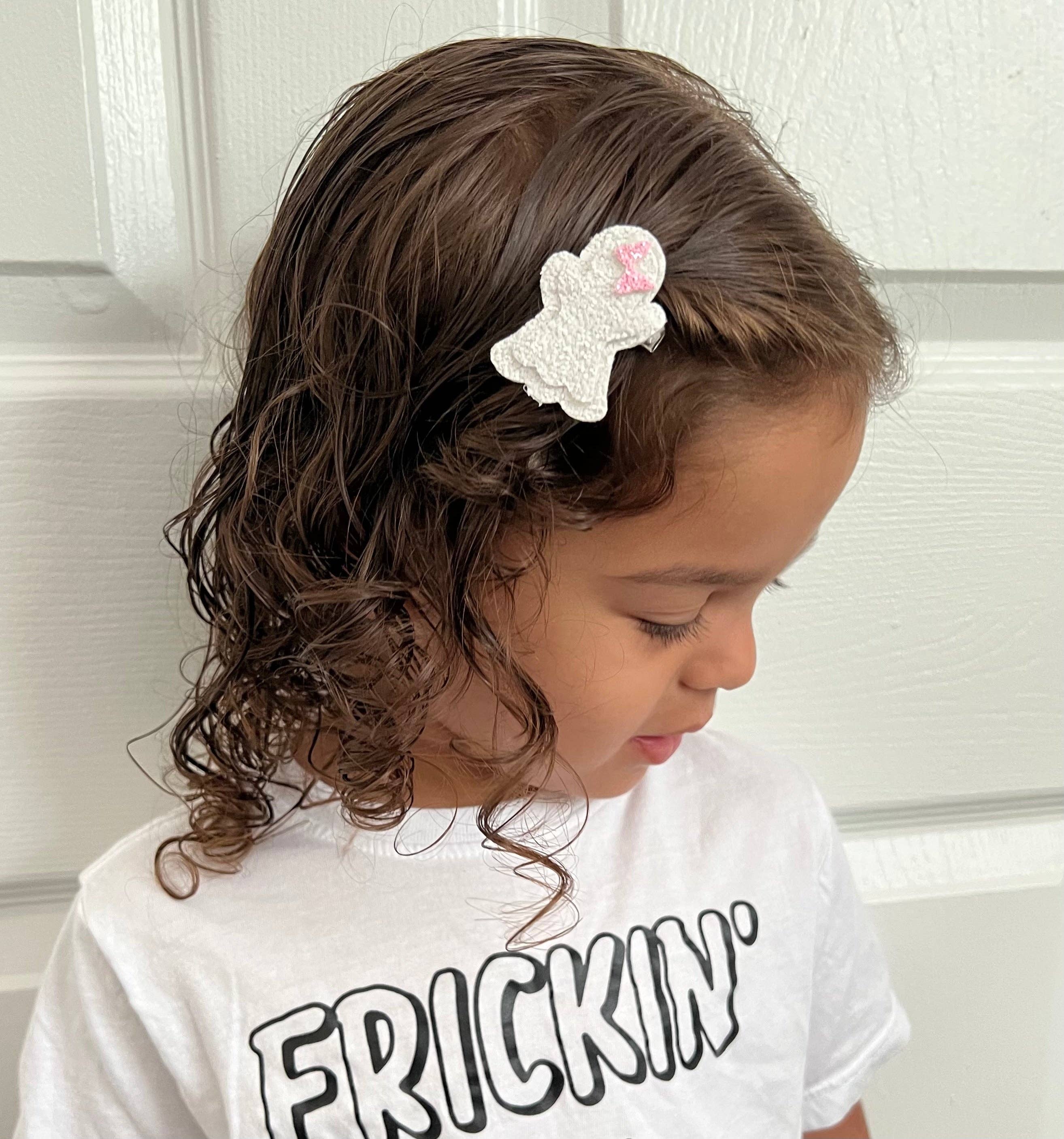 Sparkling New Baby, LLC. - Wholesale Hair Bow - Kids - Ghost With A Bow Hair Bow4