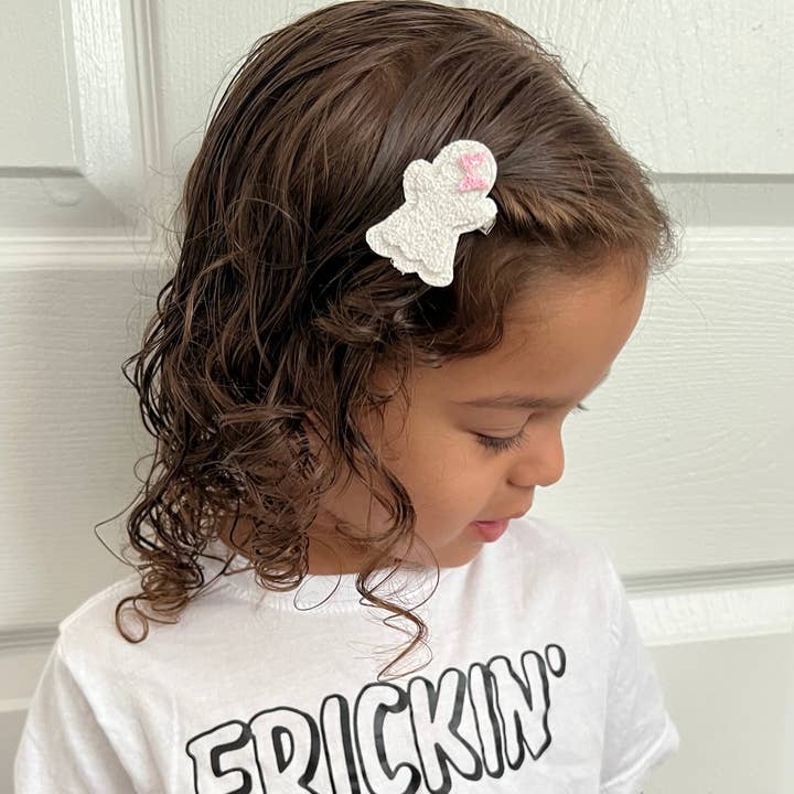 Sparkling New Baby, LLC. - Wholesale Hair Bow - Kids - Ghost With A Bow Hair Bow4