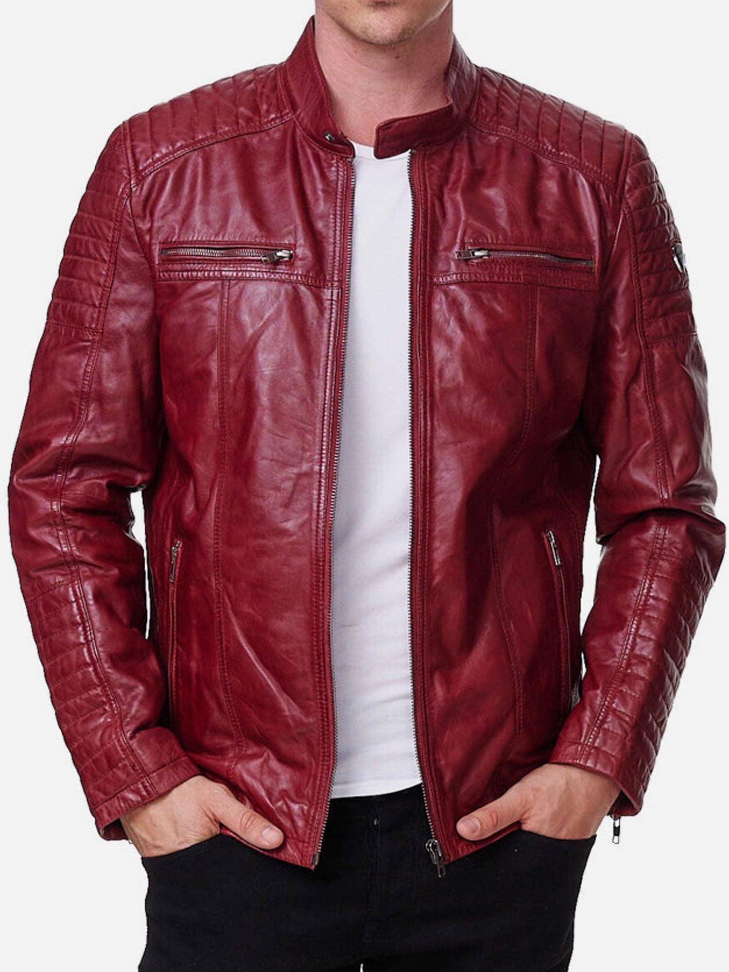Tazzio – Großhandel Lederjacke – Herren – Tazzio Herren Jacke Lederjacke Biker Echtleder 1970934