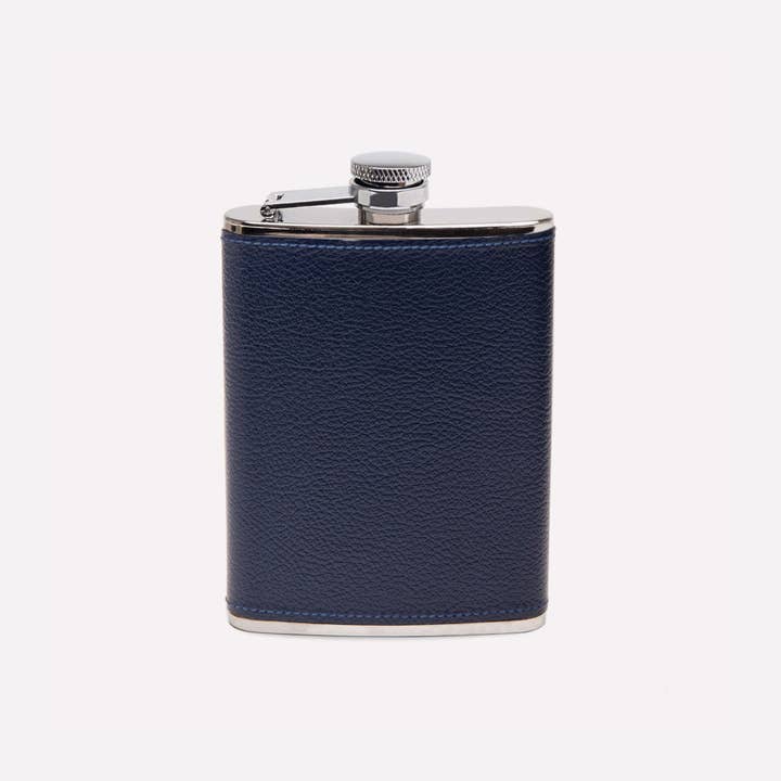 Ettinger - Wholesale Flask - Capra 6oz Leather Bound Hip Flask