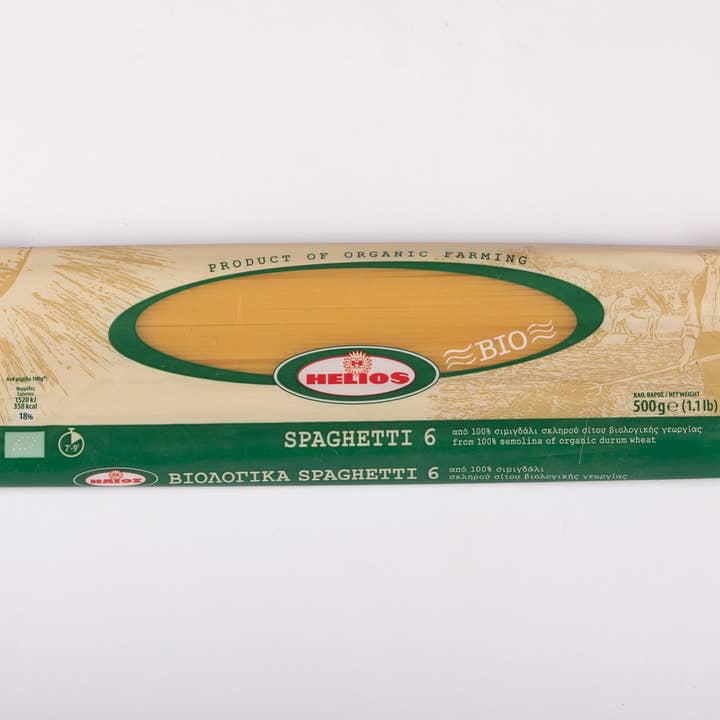 Helene Delices Grecs - Wholesale Pasta - Organic Spaghetti No. 6 (1.7 mm) - 500g5
