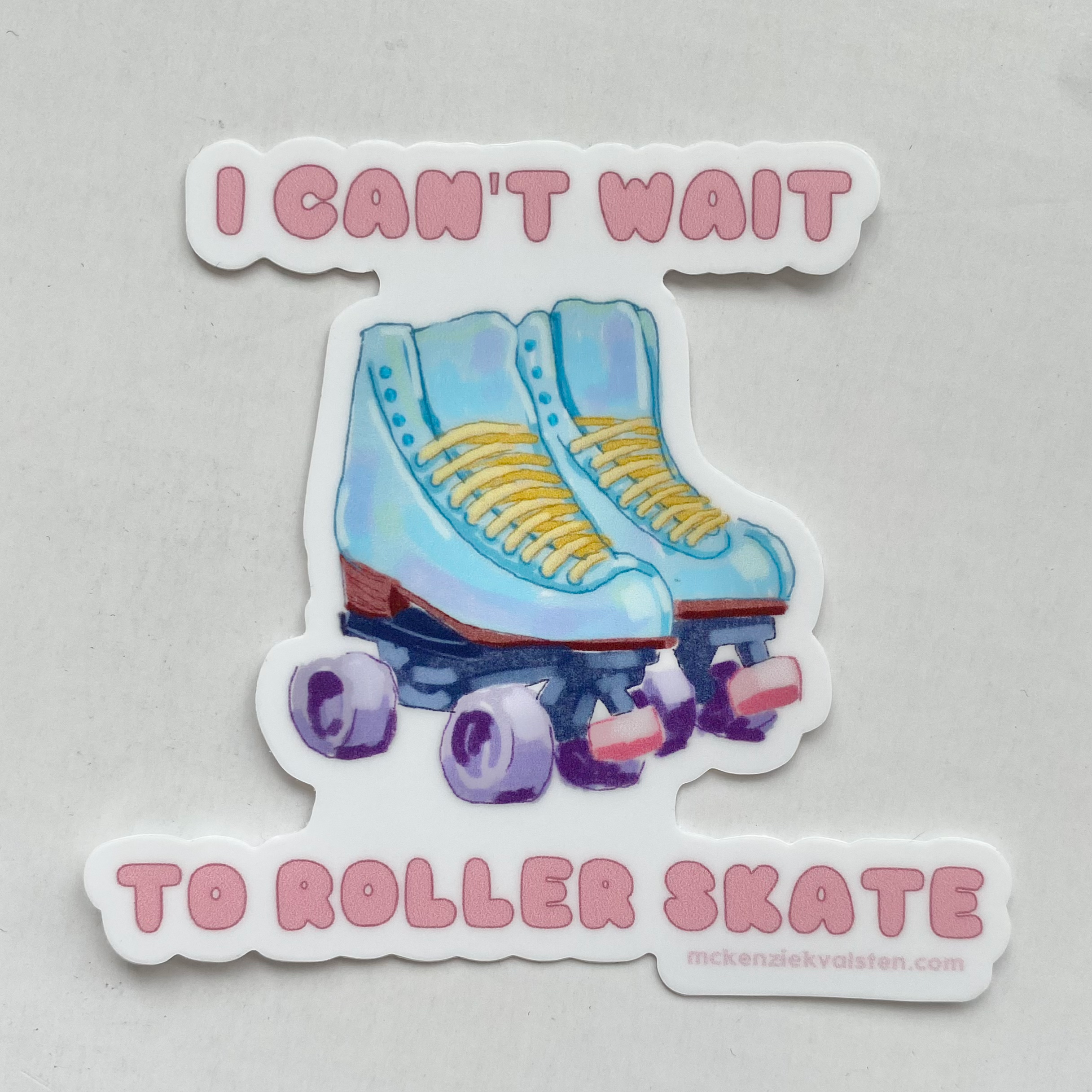 Mckenzie Kvalsten - Wholesale Sticker - Roller Skate Sticker1