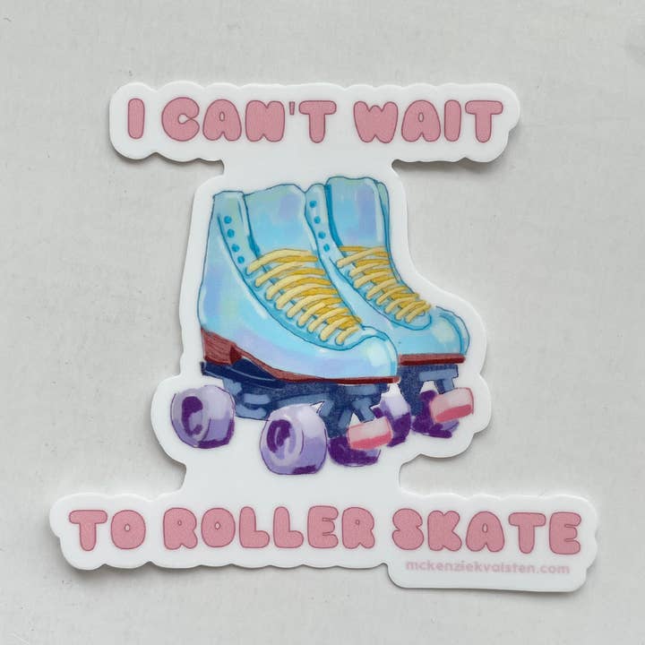 Mckenzie Kvalsten - Wholesale Sticker - Roller Skate Sticker1