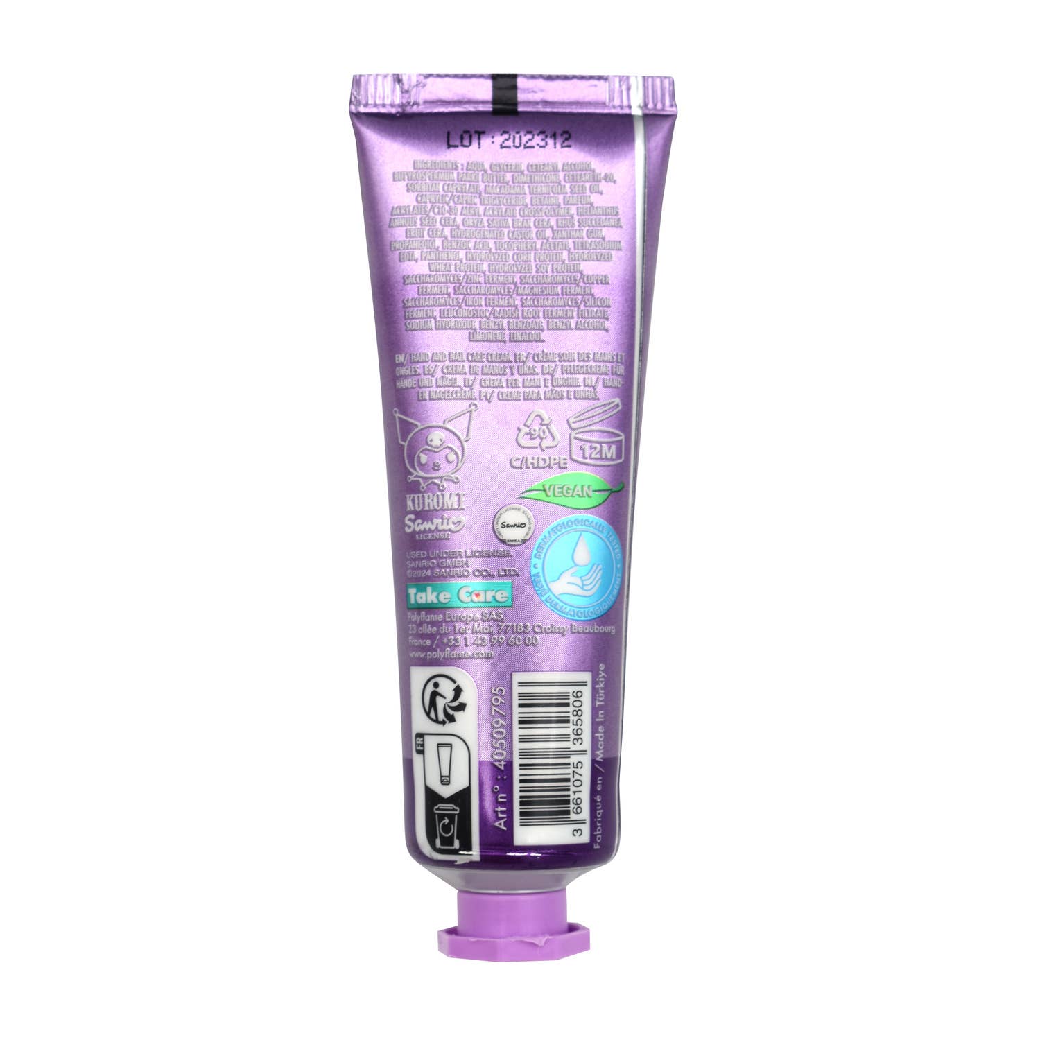 Takecare - Vendita all'ingrosso Crema/lozione mani - Kuromi - Crema mani idratante e profumata - 30 ml3