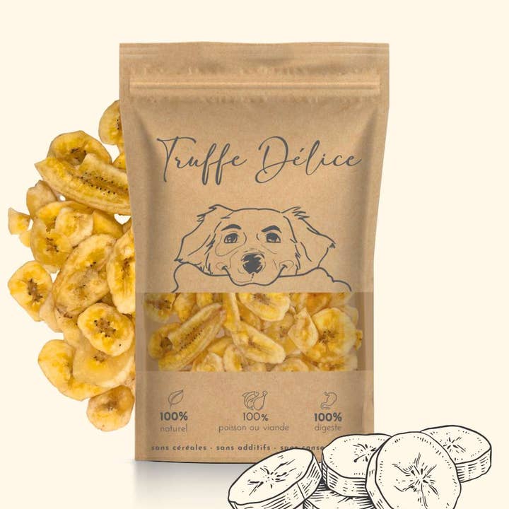 Truffe Délice - Vente Friandises – chien - Banane chien