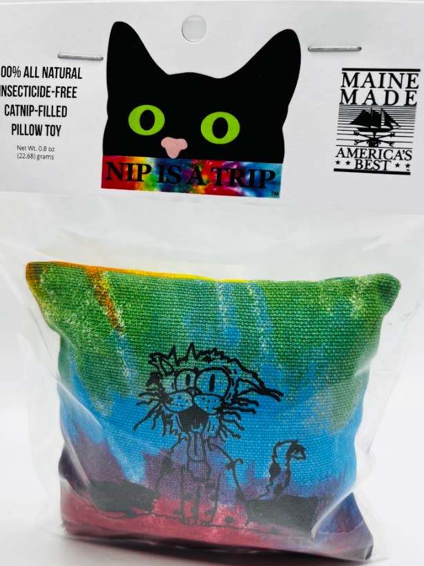 Coussin Nip is A Trip Catnip pour la vente par Nip Is A Trip