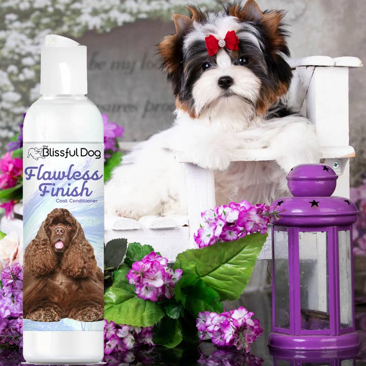 The Blissful Dog - Wholesale Pet Coat Conditioner - Dog - Flawless Finish Dog Coat Conditioner 4, 8, 16 oz Bottles1