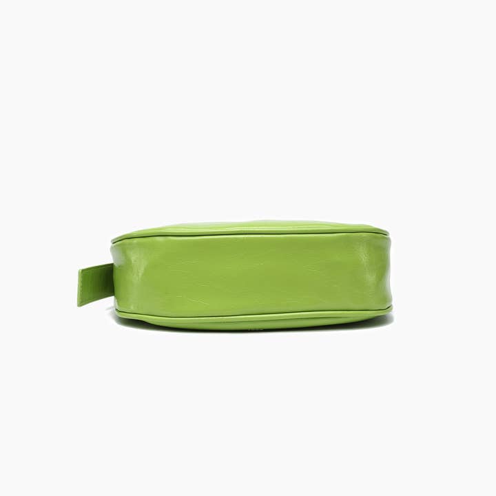 Like Dreams - Wholesale Shoulder Bag - Women's - Dolce Crackled Vegan Leather Shoulder Bag