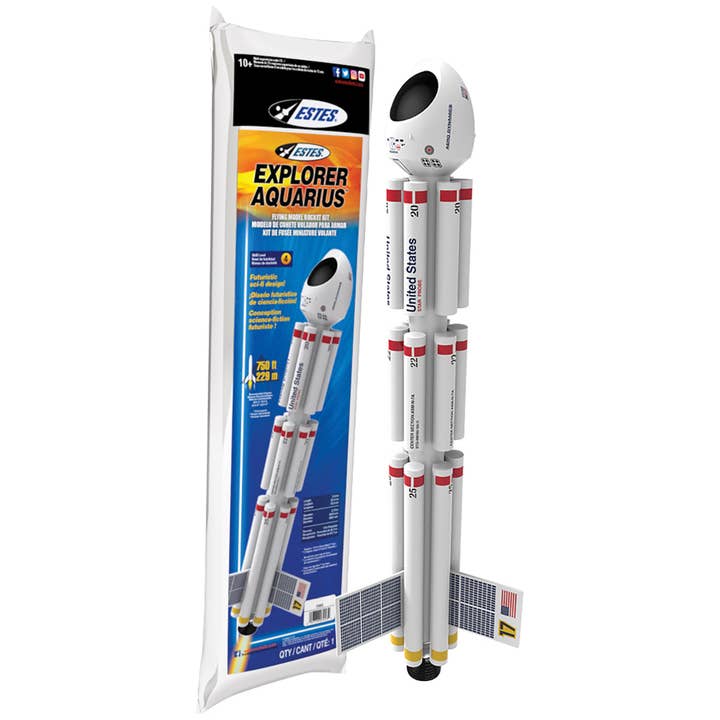 Explorer Aquarius Flying Rocket Kit 7253 | Master | 229 m for wholesale by Estes Rockets